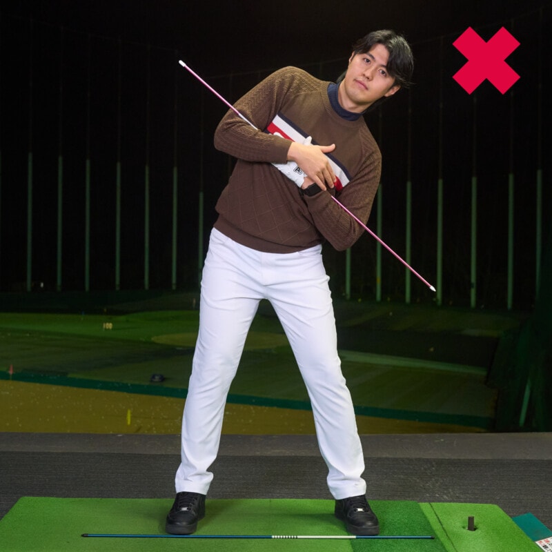 ティーショットを曲げないコツは「構え方」を変えるだけ！