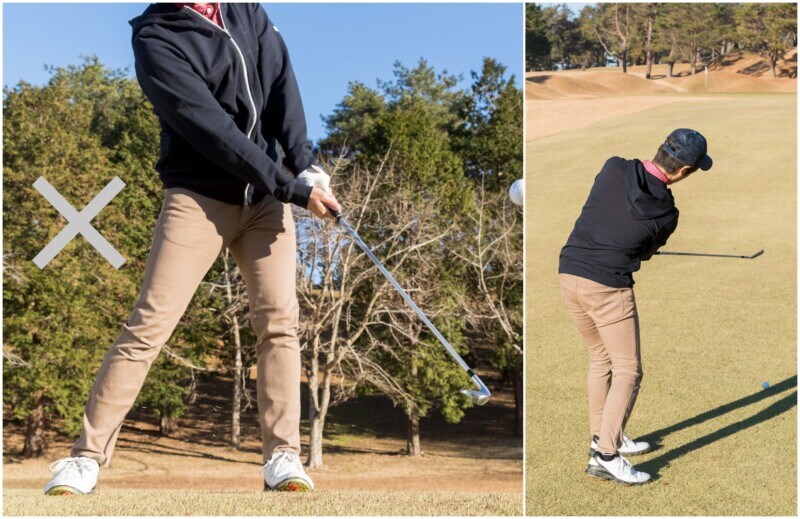 「インパクト後にフェースを返す」がポイント！方向性アップのコツ