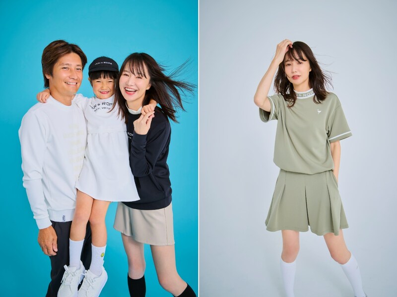 大人が着やすいスカートや“美人見え”セットアップ…三枝こころ監修のゴルフウェアが登場