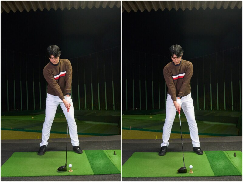 ティーショットで“逆球”を出さない方法は「アドレス時に…」