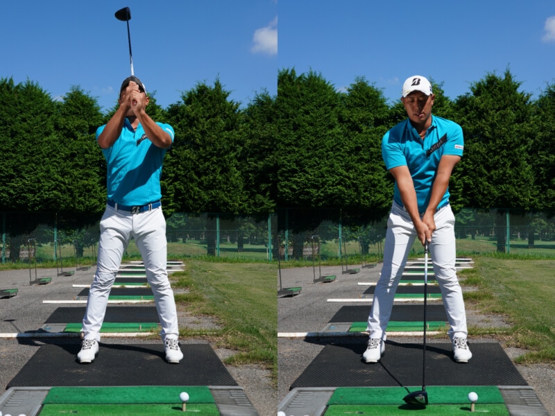 飛距離アップしたいときは打つ前に「回転ジャンプ」してみよう