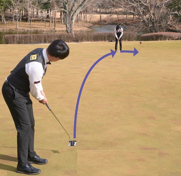 パットが苦手なゴルファーにおすすめ！「２パット」で簡単に上がる方法