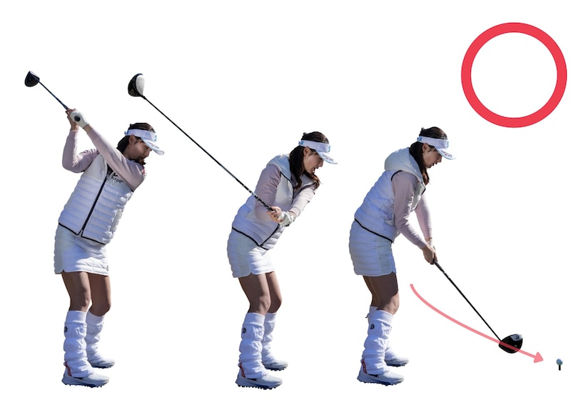 「三角形のスイングプレーン」でドライバーショットの精度を上げよう！