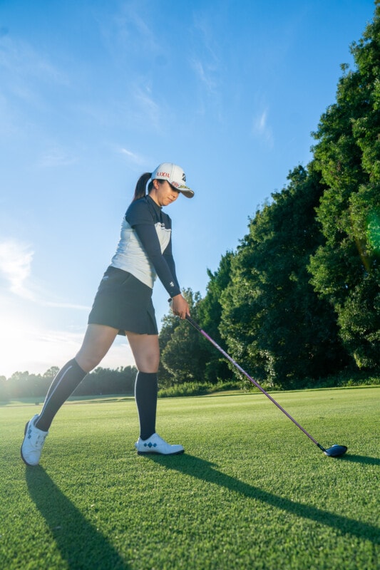 FWは「右足をツマ先立ちにして打つ」練習法でミスがなくなる!