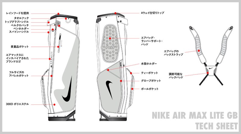 腰や肩の負担を軽減！特許技術を使ったキャディバッグでラウンドを楽しもう