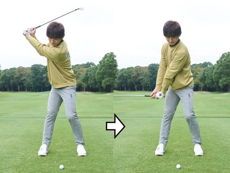うまい人はインパクトで「手元が低い」！球がつかまるスイングの作り方を解説