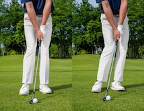 アプローチでダフりを防ぐコツは？「両ヒザを左に回す」がポイント
