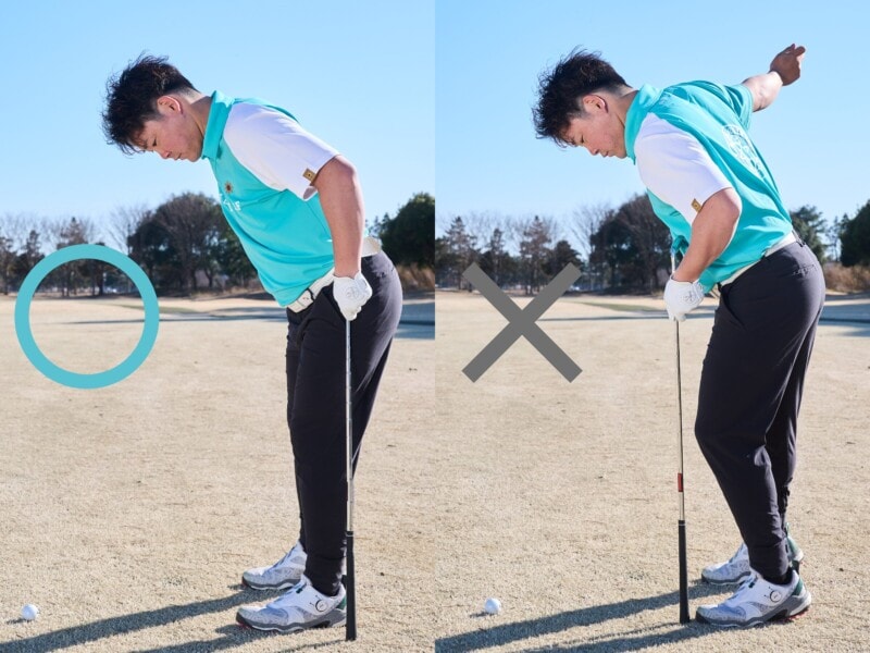 飛ばない原因は「頭を残している」から!アイアンで意識すべきポイントは…