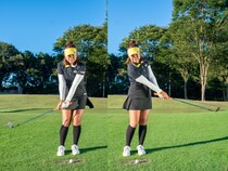 薄芝でもザックリしないコツは「ボールの位置を…」女子プロが解説