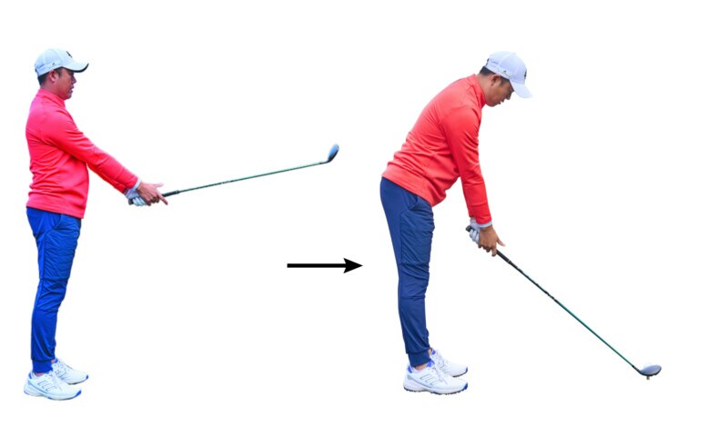 「直立して水平振り」でFWのミスが減らせる！大ダフリの原因は…