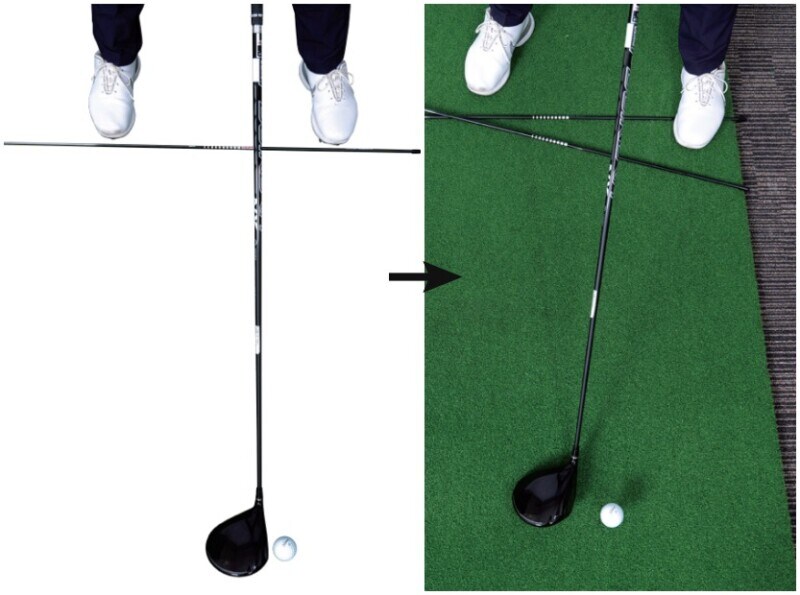 ドライバーの飛距離を上げる「弱アッパー軌道」の打つ方をレッスン