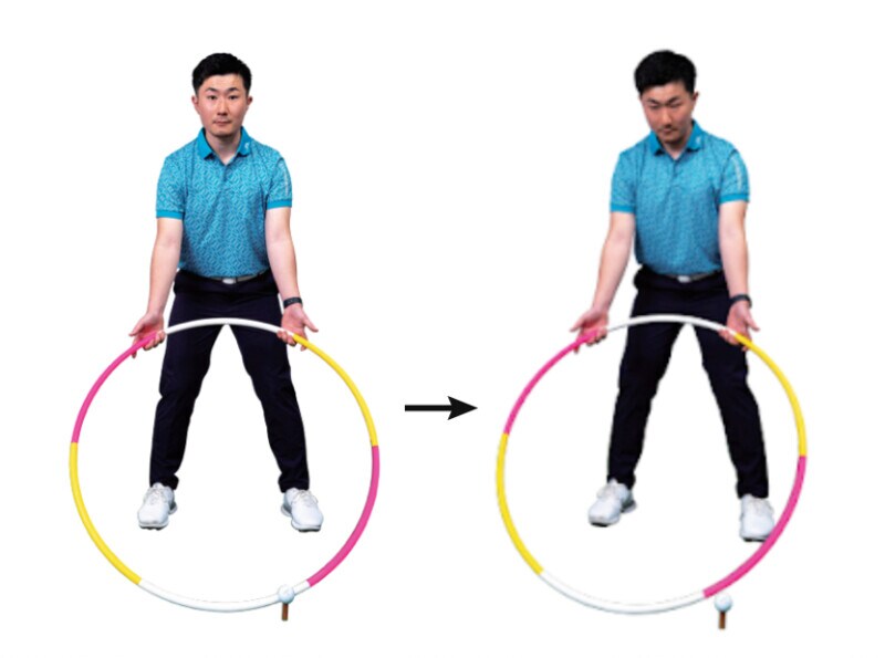 ドライバーの飛距離を上げる「弱アッパー軌道」の打つ方をレッスン