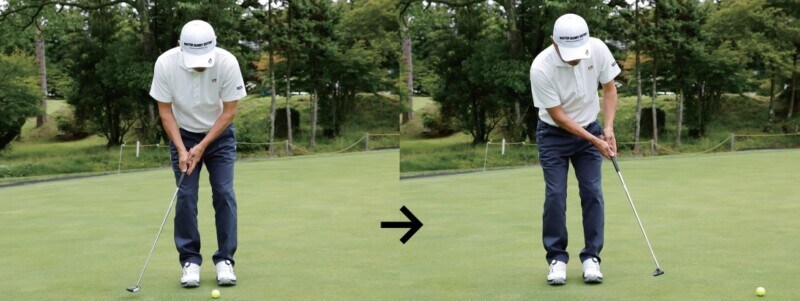 「ボールを手で転がして…」パッティングが苦手な人はこのレッスンを試してみて