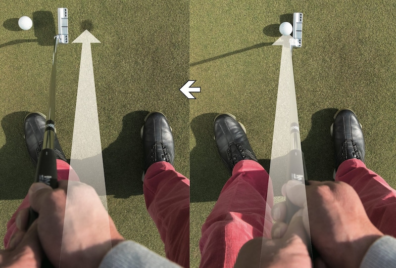 ボールじゃなくて「芝を見る」と安定する！パッティングのコツ