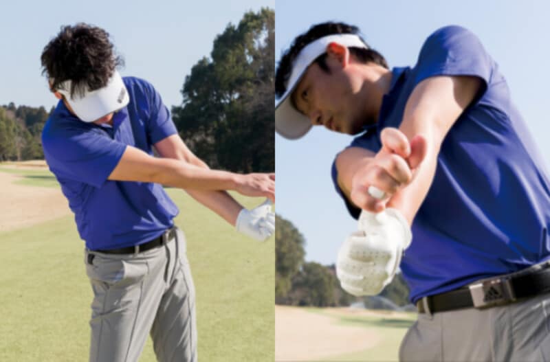 「手を使って打つ」とアイアンが上達する!傾斜地でも安定するコツは…