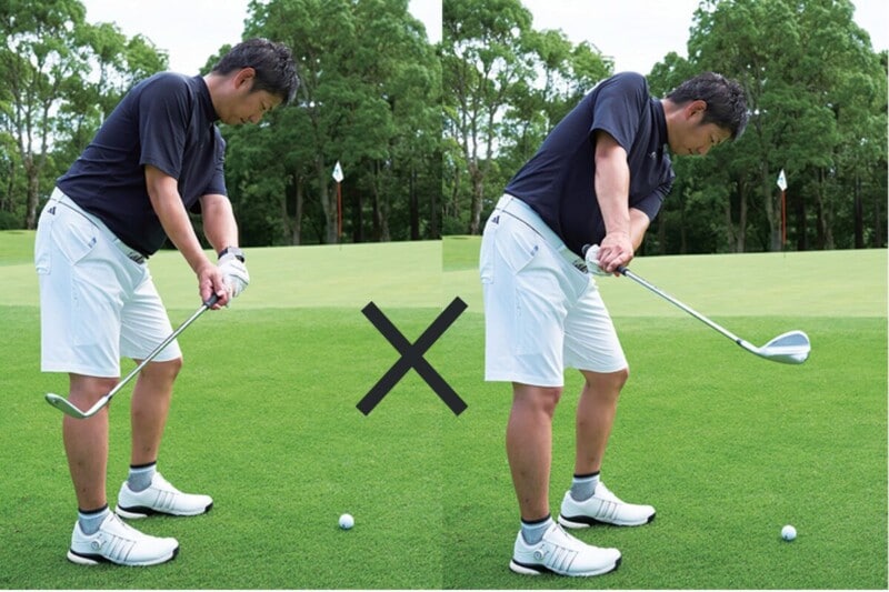 球の高さはシャフトの角度で操れる！アプローチのコツをレッスン