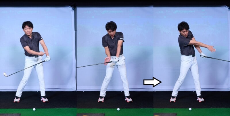 アイアンでダフリが出る原因は？改善法は「ノーコックで小さめのトップ」