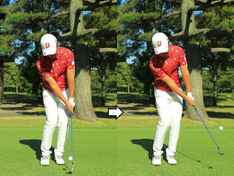 確実にピンに寄せる打ち方を男子プロが解説！ポイントは「フェースの向き」