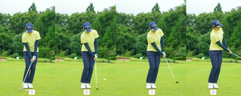 短いアプローチを確実に寄せる打ち方は？「肩から先はなにもしない」が正解