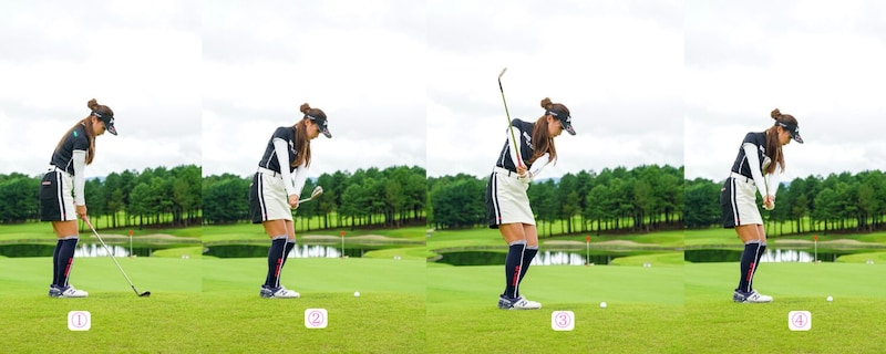 短いアプローチを確実に寄せる打ち方は？「肩から先はなにもしない」が正解