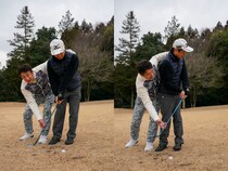 どっちが正解？左足上がりのアプローチは「低い球」で寄せよう