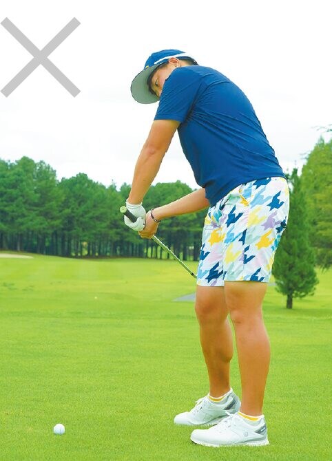 シャンクは「左ワキに手を挟む」だけで防止できる！女子プロが解説