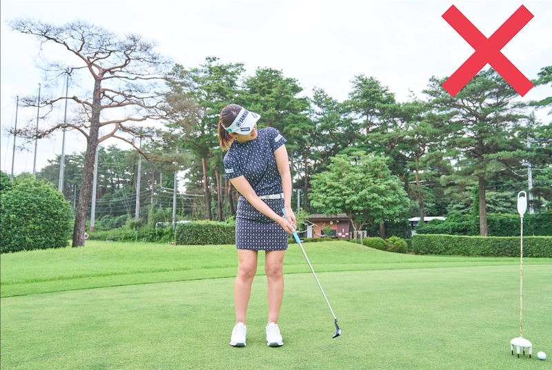 短いパットは「10センチ以内のスパットを見る」とうまくいく!