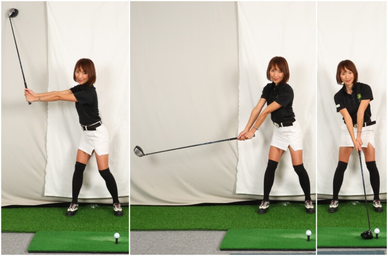 アドレスを美しくするとスコアが上がる?猫背にならないコツは…