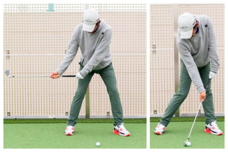 アイアンは“トゥ狙い”で打つと上達する！イメージは「ホッケーのショット」