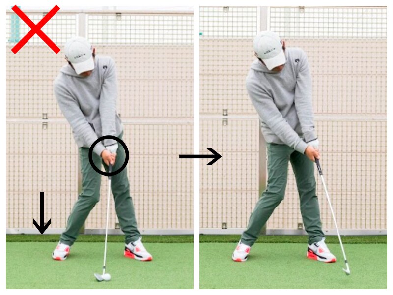 アイアンは“トゥ狙い”で打つと上達する！イメージは「ホッケーのショット」