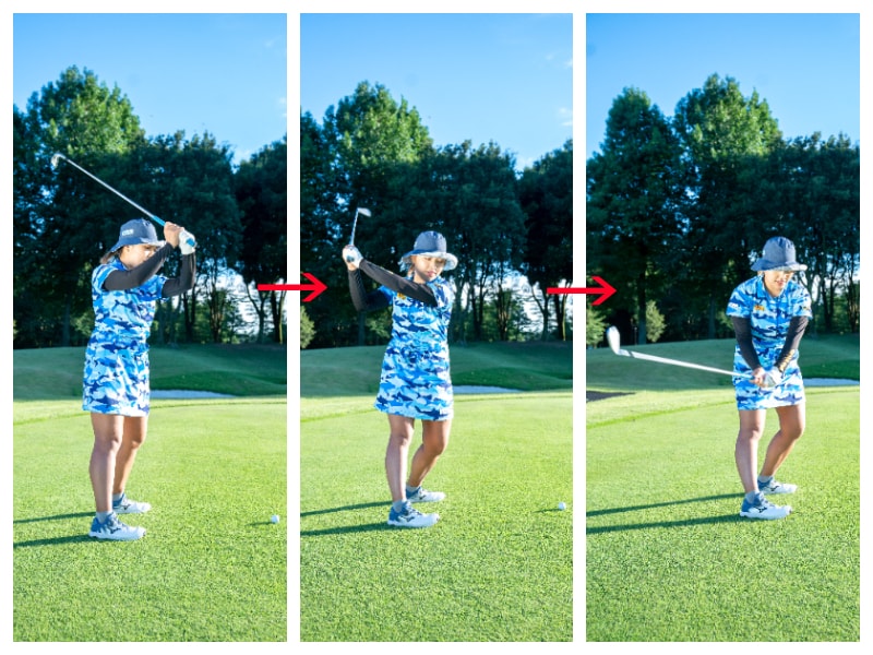 アイアンの飛距離が安定しない原因は?手元が浮かなくなるコツは「8の字で…」