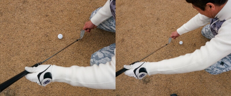 短い距離を転がすコツは「ほうきで掃くような動き」人気コーチが解説