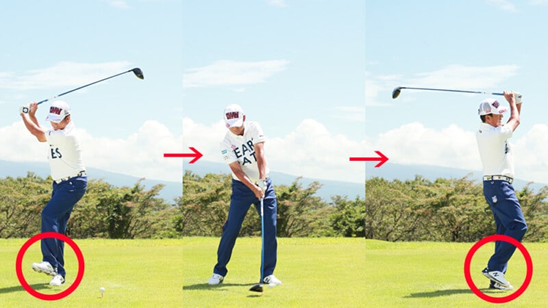 「野球のピッチャー」をイメージすると真っすぐ飛ぶ!ドライバーのコツ