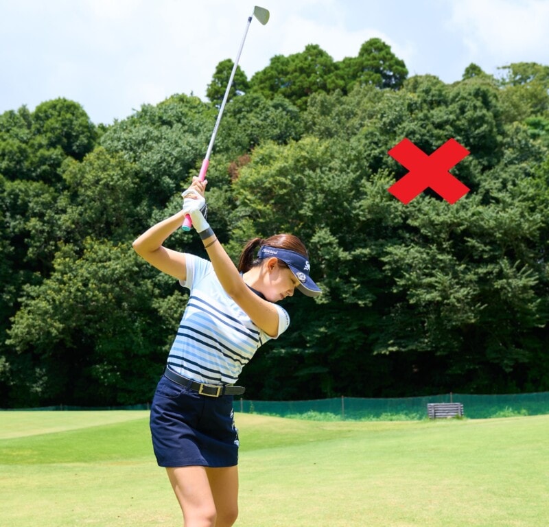 アイアンショットを真っすぐ飛ばす!ティッシュ1枚でできる練習法