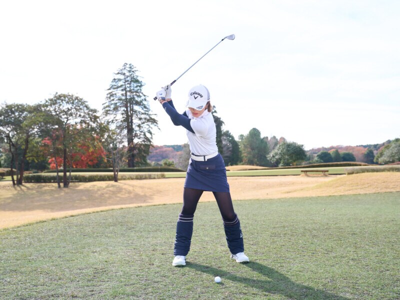 アイアンショットを真っすぐ飛ばす！ティッシュ１枚でできる練習法