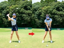 「右ヒジの向き」を直すだけ！アイアンショットがブレないコツを解説