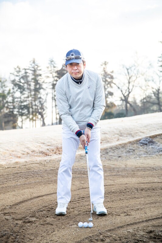 薄芝でのアプローチはパターを使ってみて!ザックリのミスをなくそう