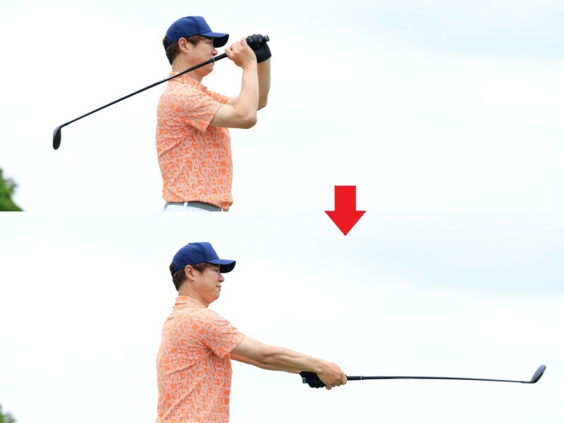 UTで打ち急ぎを防ぐコツは？「釣り竿を振るイメージで…」