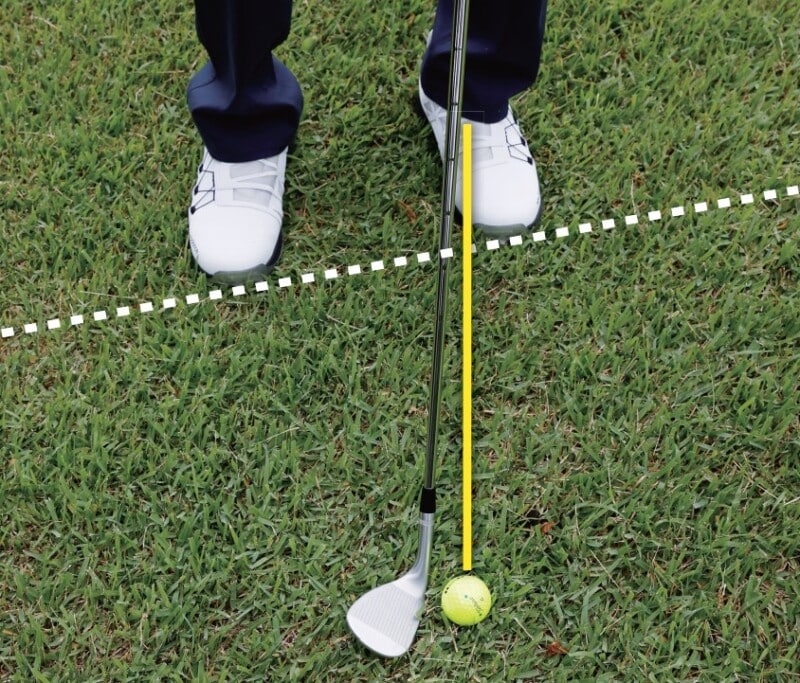 「グリップエンドをヘソに向ける」と狙った方向に打てる!人気コーチが解説