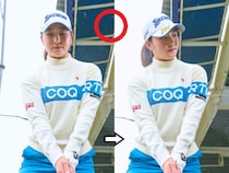 「目線」を変えるだけ！アイアンの方向性が簡単に上がるコツ