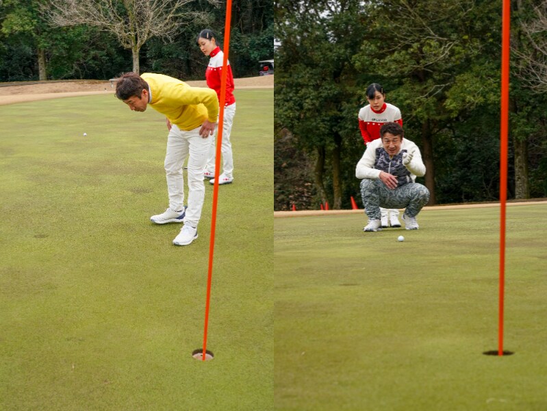 次のラウンドですぐ実践！パットのライン読みを状況別でレッスン