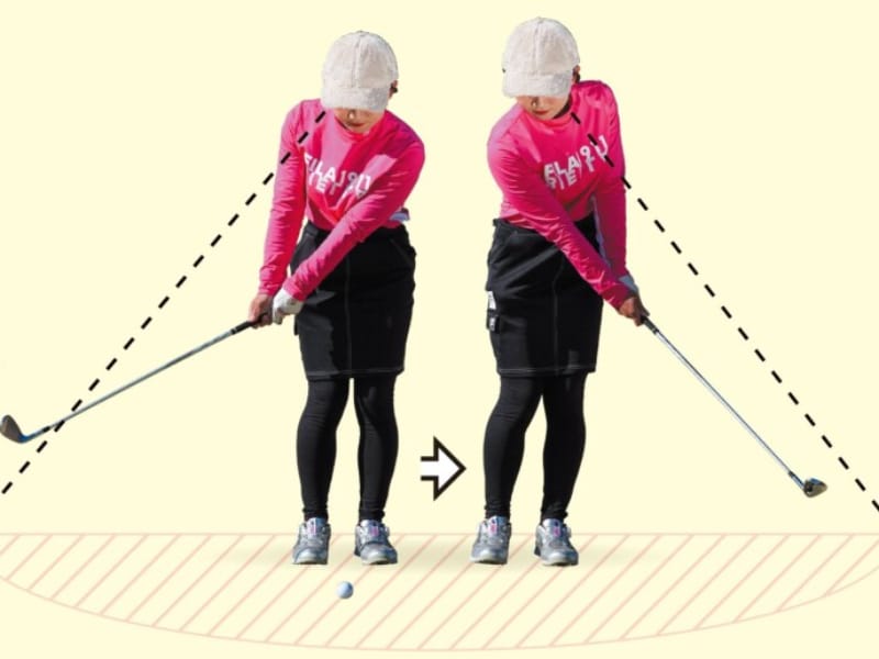 「春の難芝」のアプローチはどう打つ？振り幅を小さくするが正解