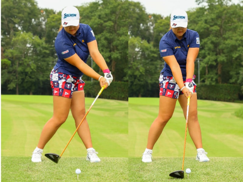 飛距離を伸ばすコツは「極端なハンドファースト」のイメージが◎