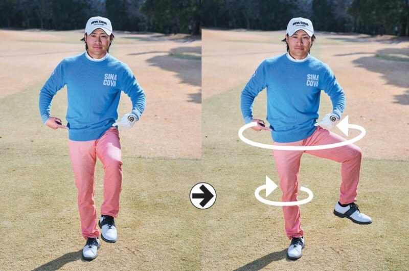 太ももの裏を伸ばすと飛距離も伸びる！ティーチングプロが解説