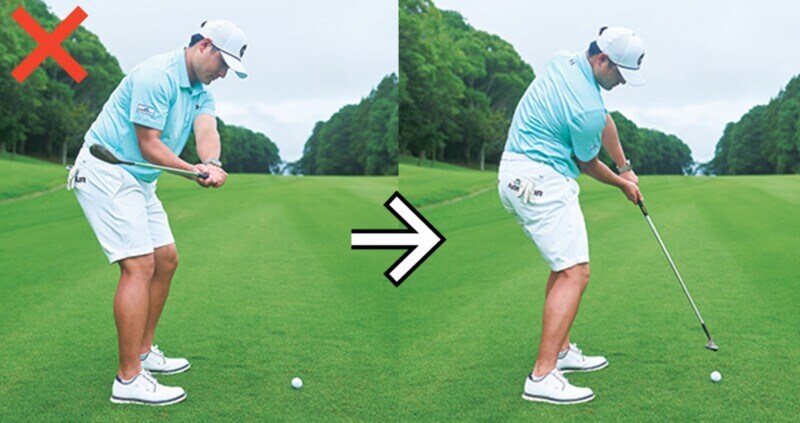 あなたのミスの原因がウエッジ2本ですぐにわかる!プロコーチが解説