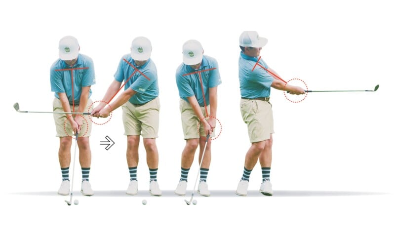 ミスを出さないアプローチのコツは「胸と手元の距離」が超重要