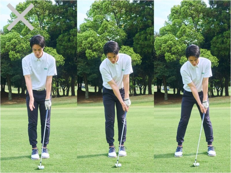 アイアンの方向性アップのコツは?「右手1本」で構えるだけ!