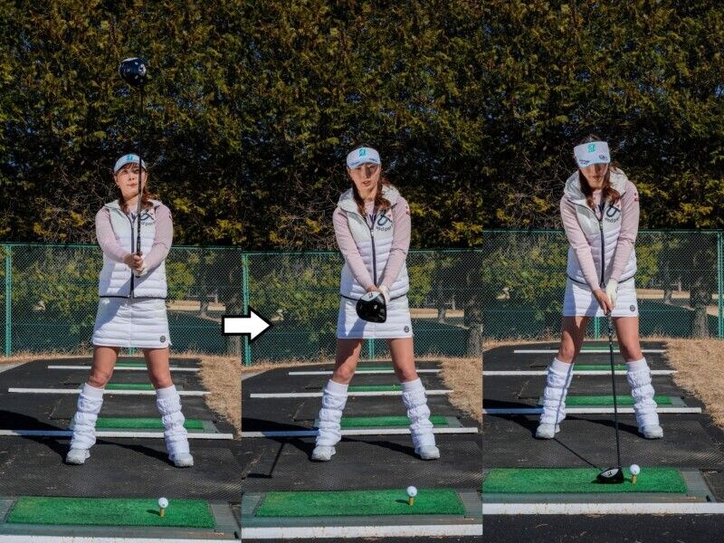 曲がる原因は”構え方”にあり!真っすぐ飛ぶアドレスの作り方