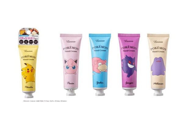 「あなたの相棒が見つかる」！？　【ポケモン】ハンドクリーム全30種類に♪　累計420万個の人気シリーズ、新ポケモン14種が仲間入り