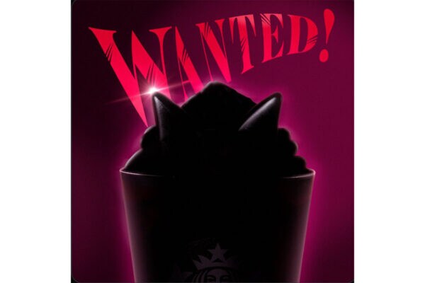フラペチーノも仮装か…【スタバ新作】ハロウィーンらしさ全開！「黒猫フラペチーノ」Xで「いいね」8万超え！